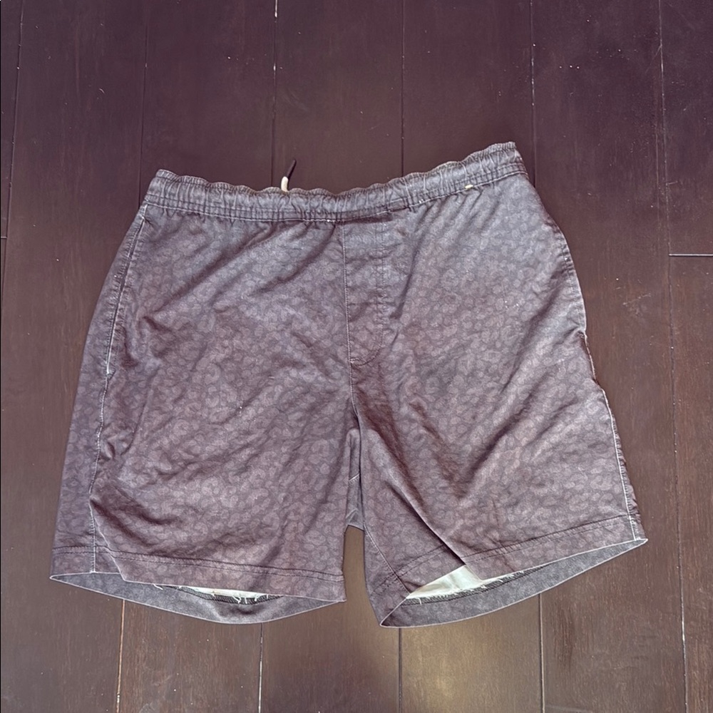 Chubbies Men's S Gray Patterned Athletic Shorts